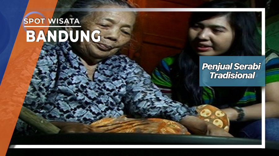 Penjual Serabi Tradisional. Bandung