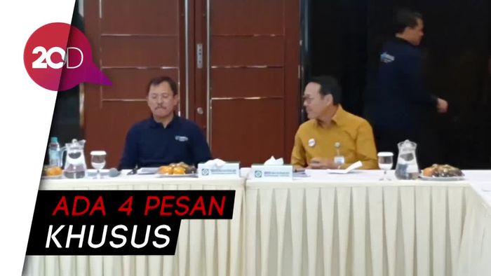 Menkes dr Terawan Bahas Pesan Jokowi Bareng Dirut BPJS Kesehatan