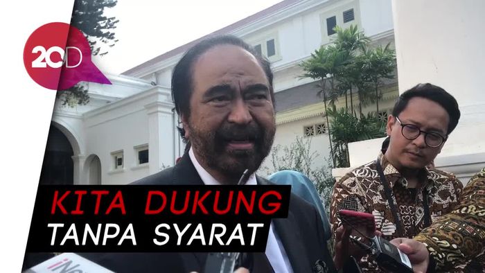 NasDem Dapat 3 Kursi Menteri, Surya Paloh: Patut Disyukuri