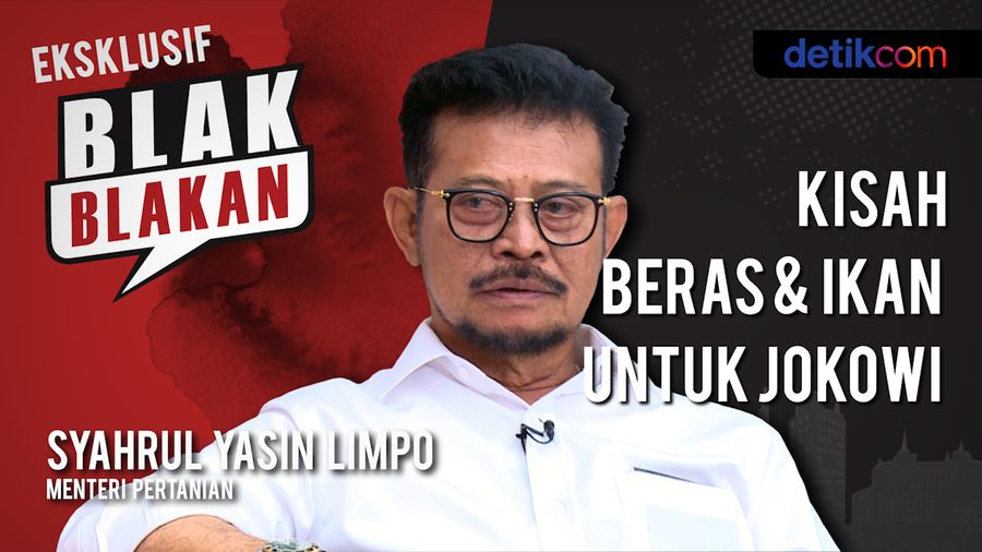 Blak-blakan Mentan SYL: Kisah Beras & Ikan Untuk Jokowi