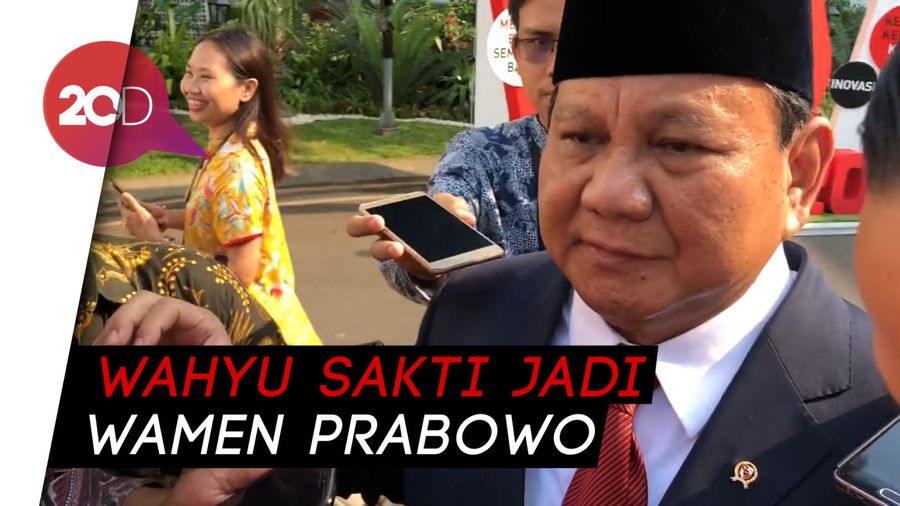 Eks Anggota TKN Jadi Wamenhan, Prabowo: Bagus