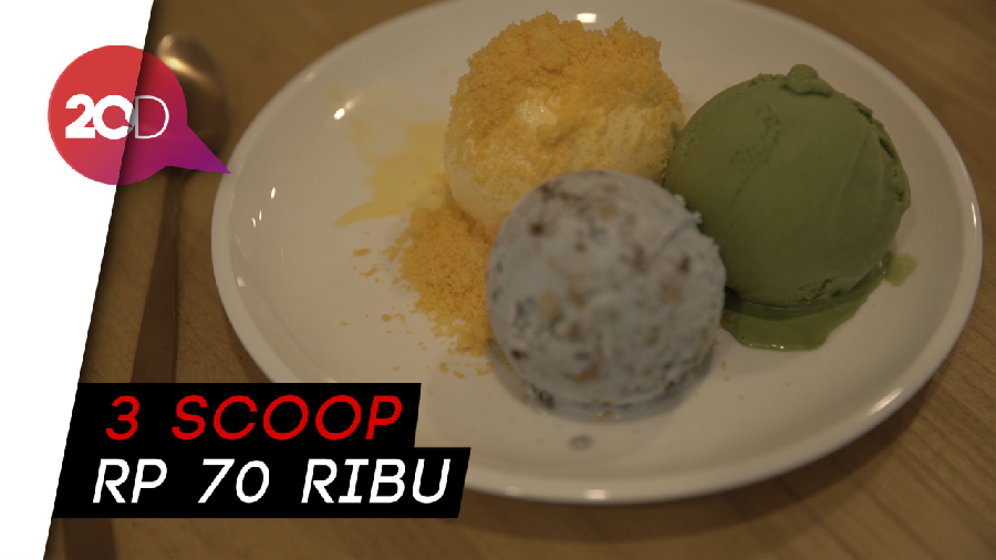 Jajan Es Krim Kekinian dengan Banyak Varian Rasa!