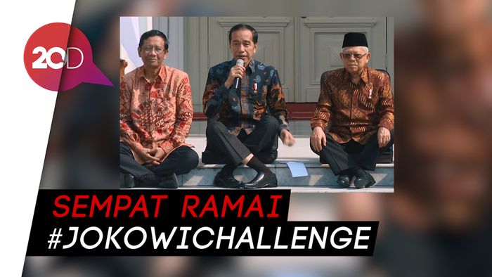 Kata Jokowi soal Posisi Duduknya yang Viral