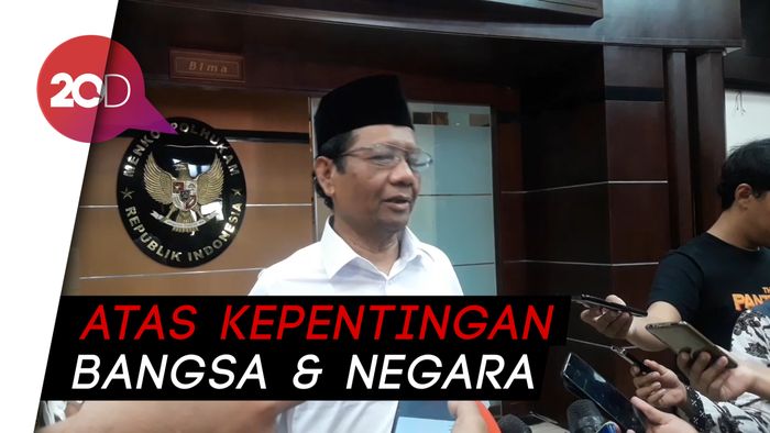 Mahfud Md Pastikan Penuntasan Kasus HAM Masa Lalu