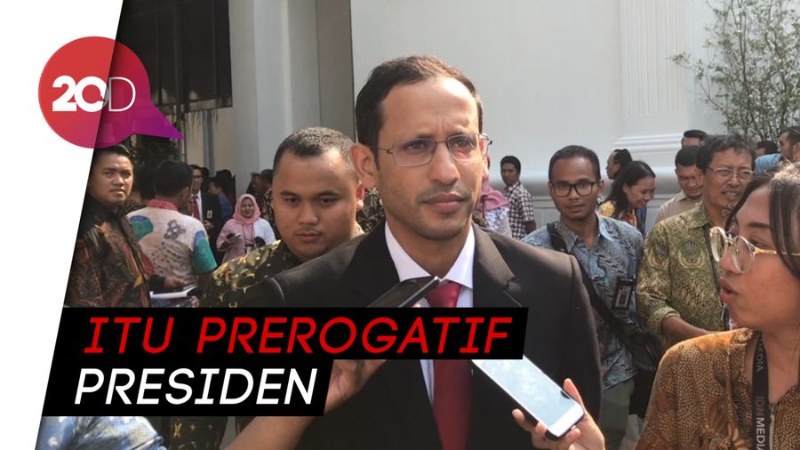 Tak Kebagian Wamen, Mendikbud Nadiem: Itu Keputusan Presiden