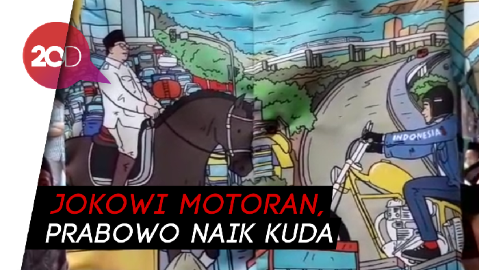 Bicara di Ponpes, Gibran Hadiahi Santri Baju Bergambar Jokowi-Prabowo