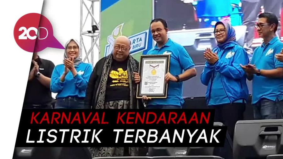 Karnaval Jakarta Langit Biru Diganjar Rekor Muri