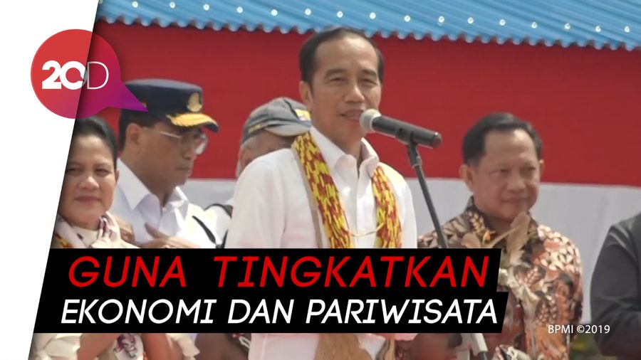 Jokowi Bakal Aspal Jalan Pegunungan Arfak-Manokwari