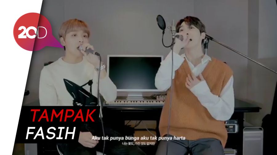 Lihat Aksi Doyoung dan Haechun NCT 127 Cover Lagu Cinta Luar Biasa