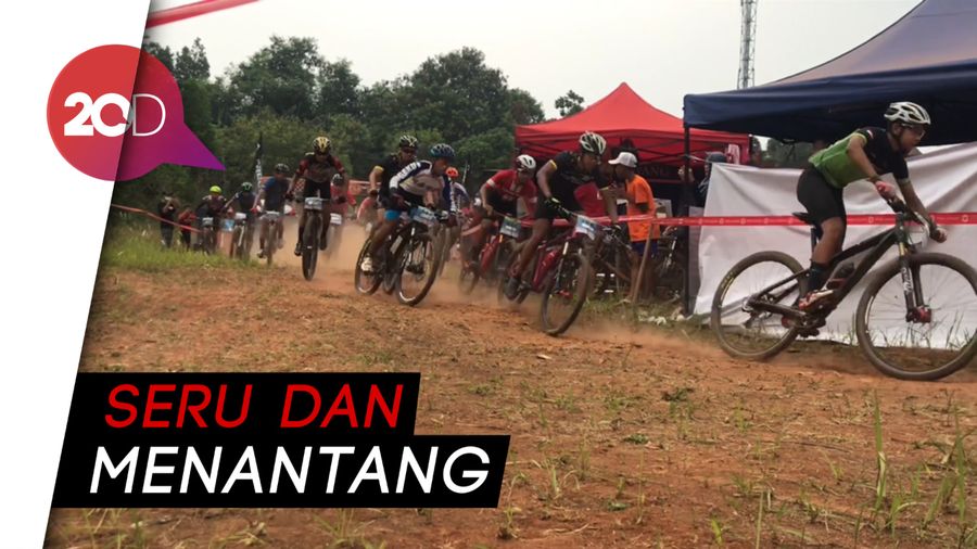 Tanjakan dan Kerikil Jadi Tantangan Peserta Pro MTB Race 2019