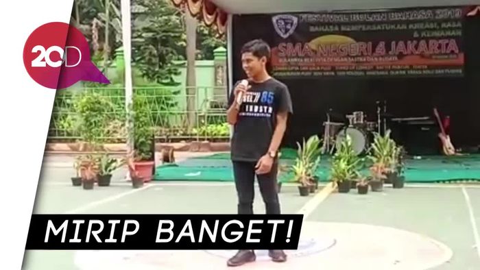 Ini Febrian, Siswa SMA 4 Jakarta yang Suaranya Mirip Jokowi