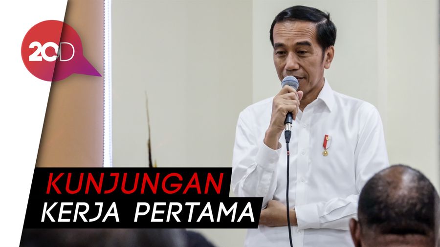 Jokowi Usai Dilantik: Kunjungi Papua, Resmikan Jembatan Youtefa