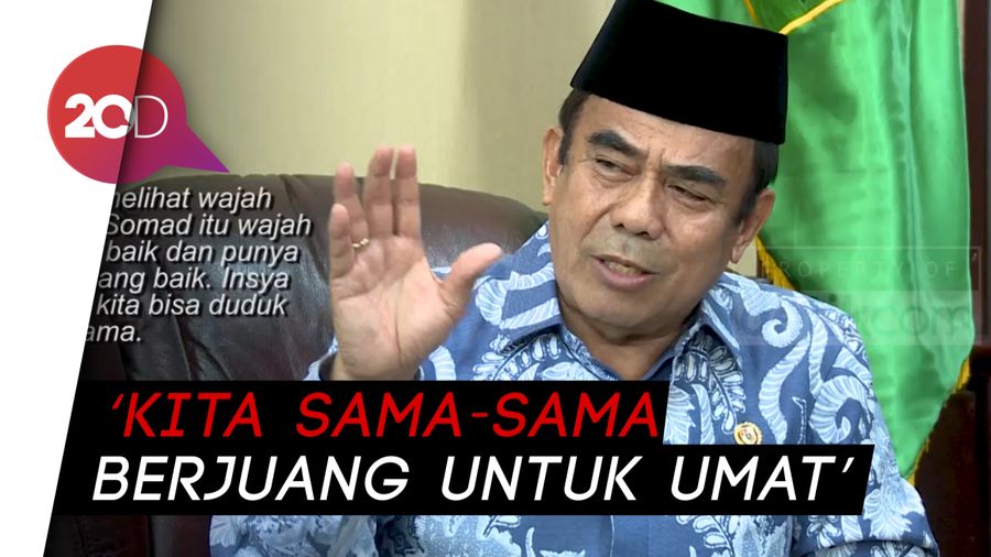 Menag soal UAS: Wajahnya Orang Baik, InsyaAllah Bisa Duduk Bersama