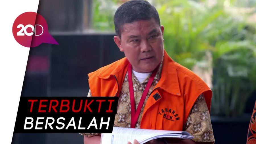 Eks Plt Kadis PUPR Penyuap Sukiman Divonis 1,6 Bulan Penjara