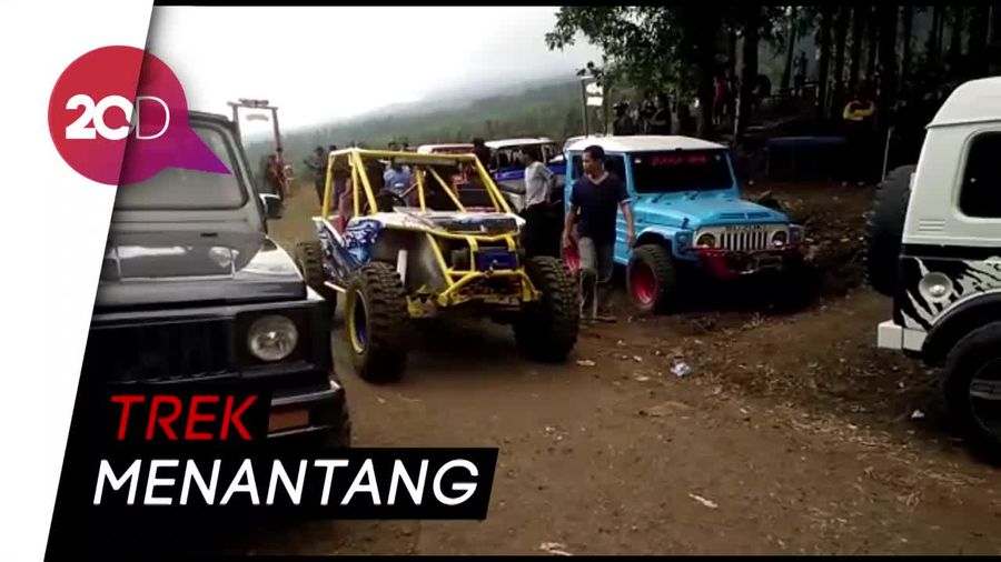 Offroad dengan Trek Ekstrem dan Menantang di Baturraden