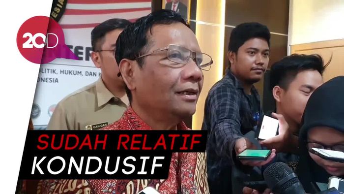 Bertemu Mendagri Tito, Mahfud Bahas Kondisi Papua