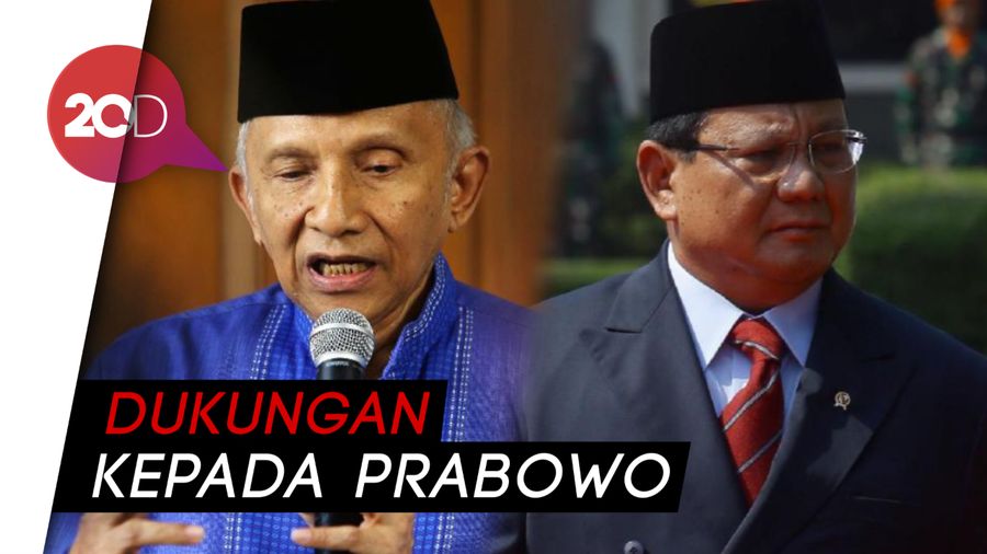Ada Syarat di Balik Restu Amien Rais untuk Prabowo