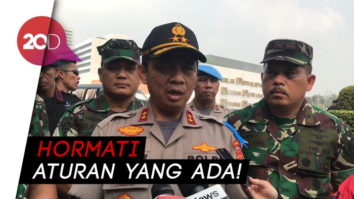 Kapolda Metro: Demo Diperbolehkan UU, Tapi Jangan Ganggu Persatuan!