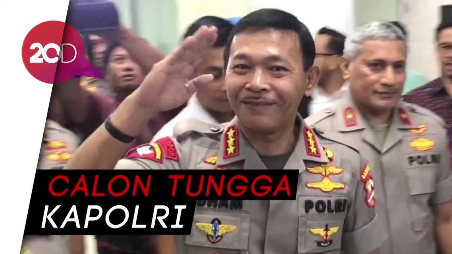 Calon Kapolri Idham Azis Jalani Fit and Proper Test di DPR
