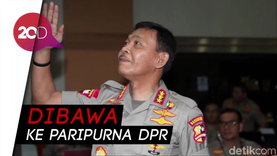 Komisi III DPR Setuju Komjen Idham Azis Jadi Kapolri