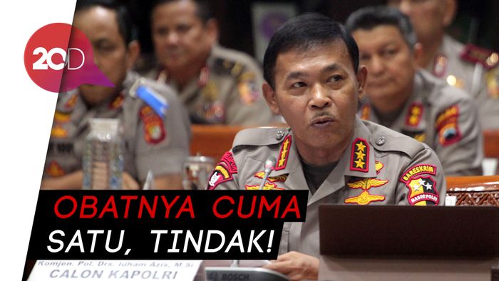 Calon Kapolri Idham Azis Janji Tindak Tegas Polisi yang Terlibat Narkoba!
