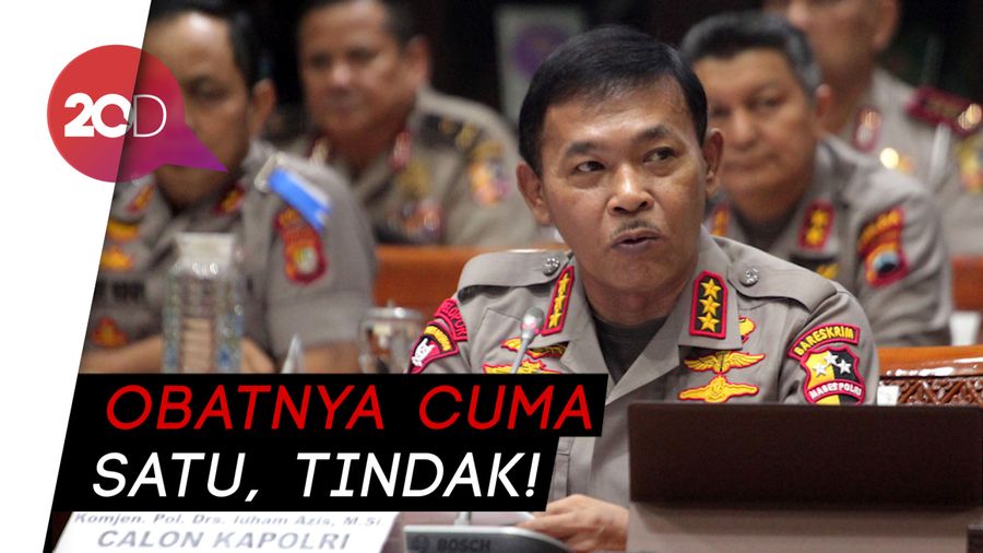 Calon Kapolri Idham Azis Janji Tindak Tegas Polisi yang Terlibat Narkoba!