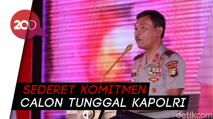 Jalani Fit and Proper Test, Calon Kapolri Idham Azis Sampaikan Visi-Misi