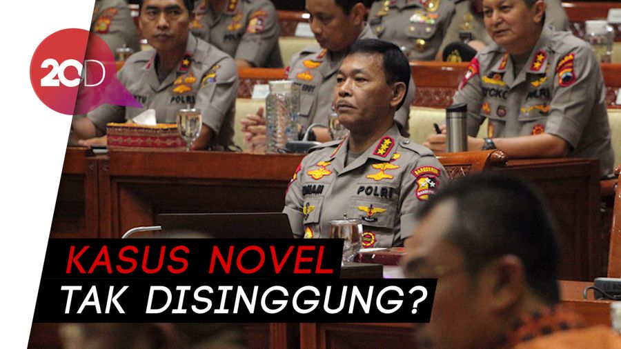 Kenapa Tak Ada yang Singgung Kasus Novel di Uji Kelayakan Idham Azis?