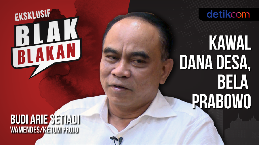 Blak-blakan Wamendes Budi: Kawal Dana Desa, Bela Prabowo