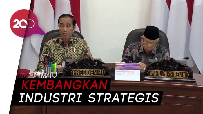 Jokowi Ingin Industrialisasi Pertahanan Berorientasi Ekspor