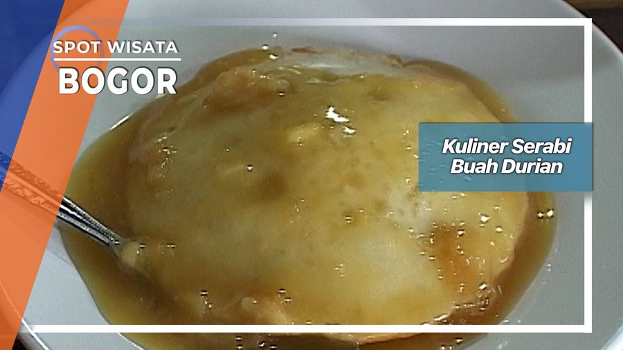 Kuliner Serabi Buah Durian, Bogor