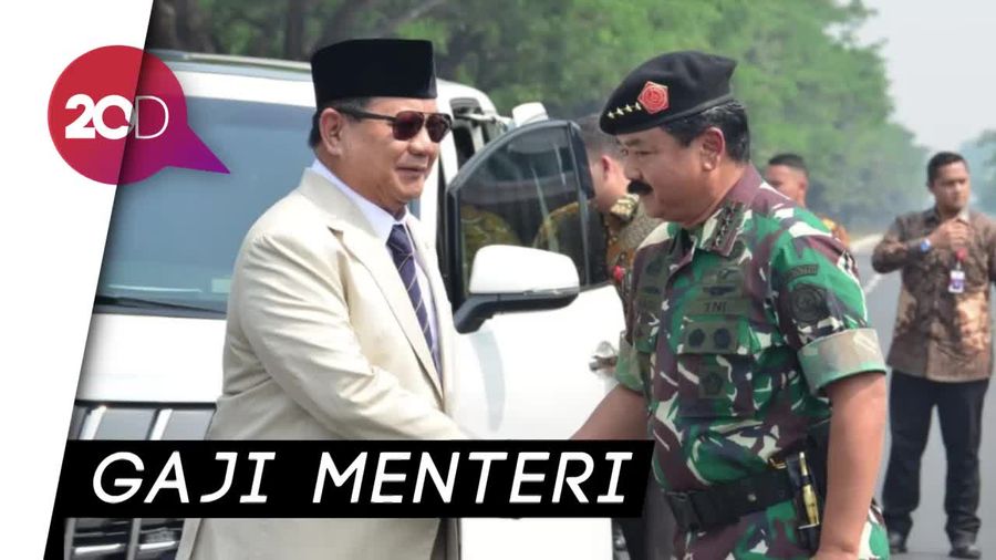 Tak Diambil Prabowo, Berapa Sih Gaji Menteri Pertahanan?