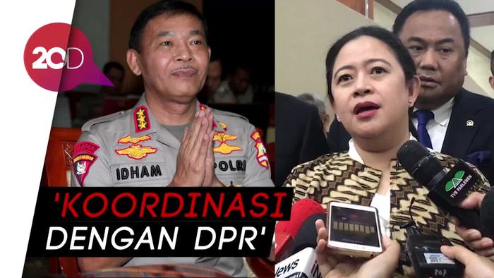 DPR Sahkan Idham Azis Jadi Kapolri, Ini Pesan Puan