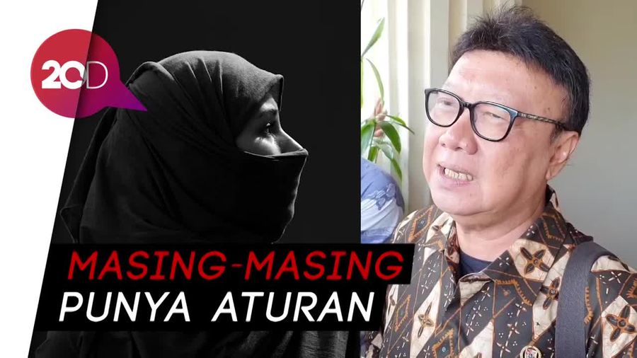 Menag Kaji Larangan Cadar, MenPAN-RB: Tiap Instansi Punya Aturan