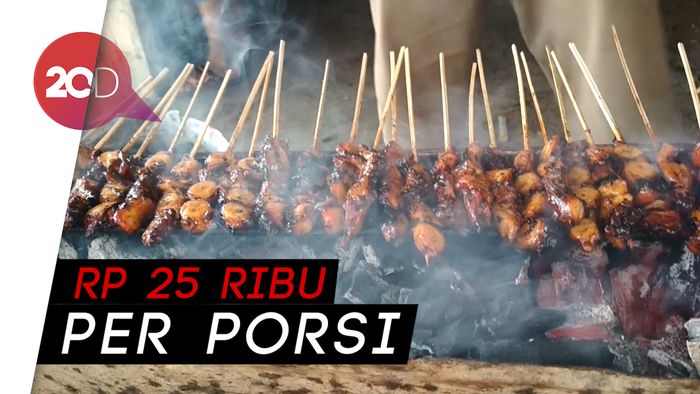 Sedap Gurih Sate Gurita Blitar yang Menggoda