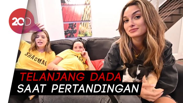Usai Telanjang Dada, Model Seksi Ini Dilarang Nonton Bisbol Lagi