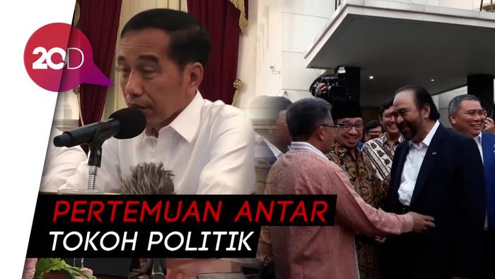 NasDem-PKS Bersua, Jokowi: Biasa Saja, Nggak Usah Baper
