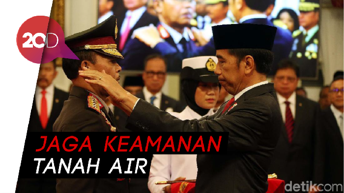 Pesan Jokowi ke Kapolri Jenderal Idham Azis: Kerja, Kerja, Kerja!