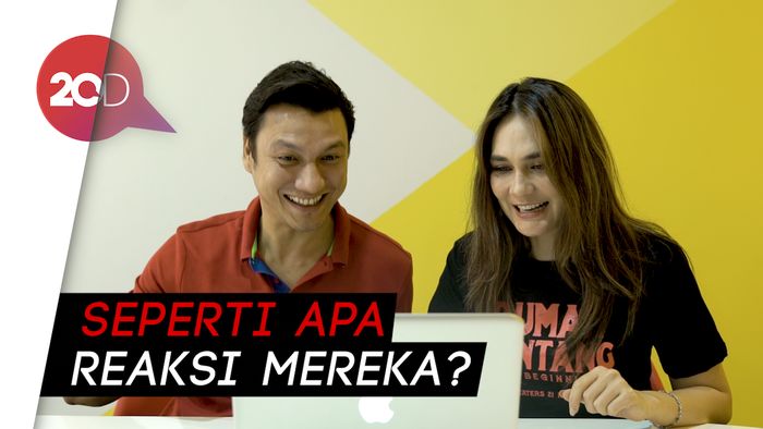Reaksi Luna Maya-Christian Nonton Teaser Rumah Kentang: The Beginning