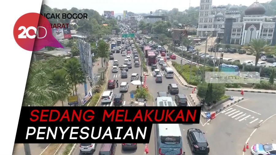 Sistem 2-1 Ditunda, Jalur Puncak Kembali Pakai One Way