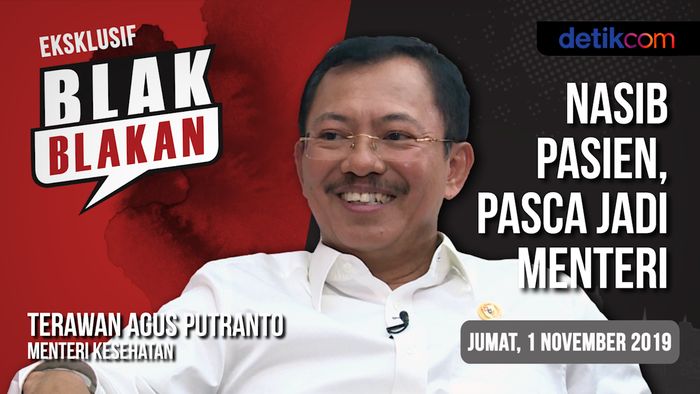 Tonton Blak-blakan Terawan Agus Putranto: Nasib Pasien, Pasca Jadi Menteri