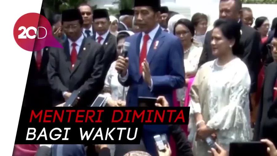 Jokowi Restui Menterinya Rangkap Jabatan di Parpol