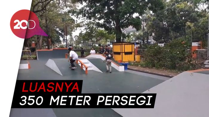 Baru! Skatepark Permanen Pertama di Cimahi