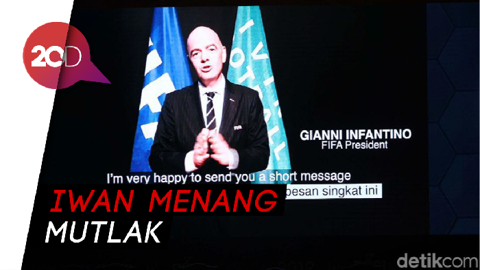 Jadi Ketum PSSI, Iwan Bule Sudah Ditelepon Presiden FIFA