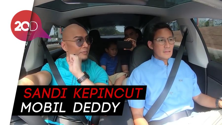 Usai Jajal Mobil Deddy Corbuzier, Sandiaga Uno Jadi Ingin Beli