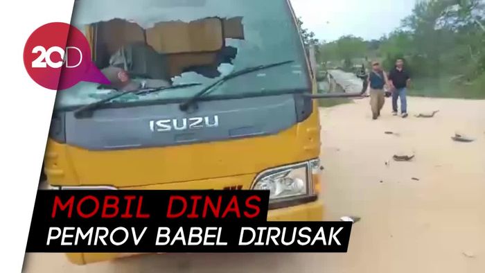 Penertiban Tambang Ilegal di Babel Diwarnai Bentrokan