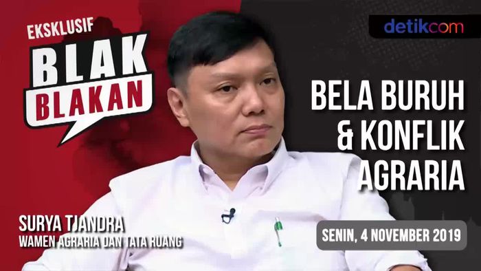 Tonton Blak-blakan Surya Tjandra: Bela Buruh dan Konflik Agraria