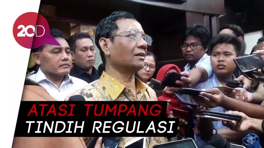 Jelaskan Omnibus Law, Mahfud Md: Orang Tidak Tertarik