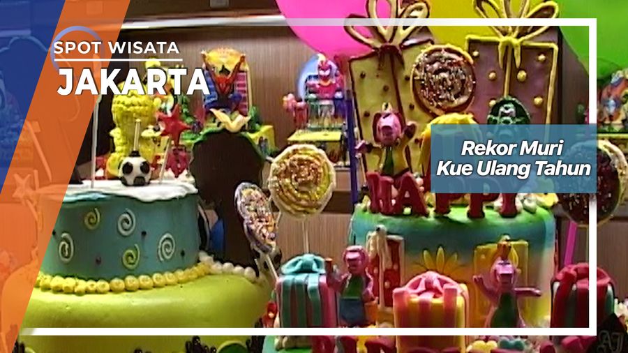 Rekor Muri Kue Ulang Tahun, Jakarta