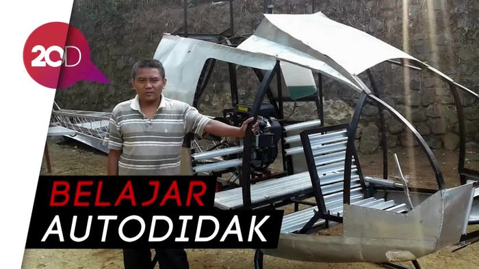 Gardes JN 77, Helikopter Kreasi Tukang Bubut Asal Sukabumi